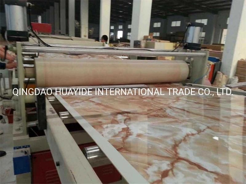 Good Quality PVC Artifical Marble Sheet Making Machine