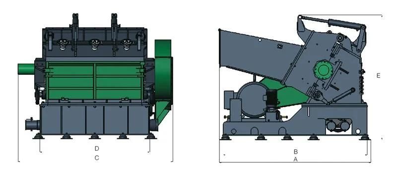 Long Pipe Profile Waste Scrap Plastic Recycling Crushing Granulator Machine for Sales