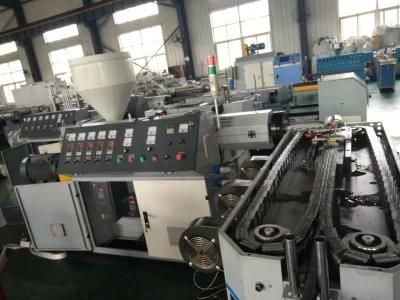 Corrugated Electric Protective Plastic Conduit Pipe Making Machine