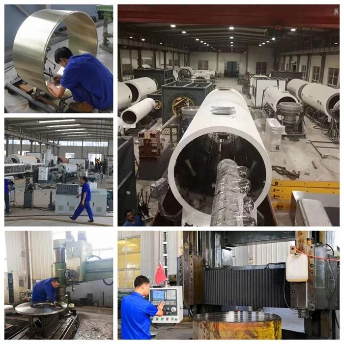 HDPE Black/ Yellow Shell Extrusion Line for Pre-Insulated Pipe with Polyurethane Foam (1680mm)