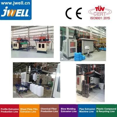 Plastic Oilcan Production Extrusion Blow Molding Machine Accumulator Type 30L/ Packaging ...