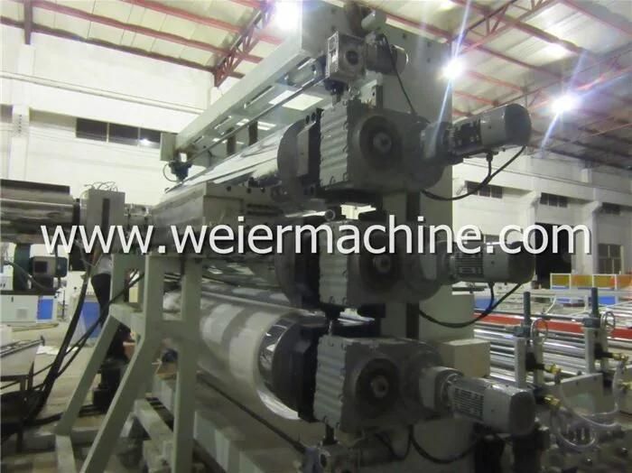 PP Board Plastic Board Extrusion Machine PP PE ABS Plate Extrusion Line