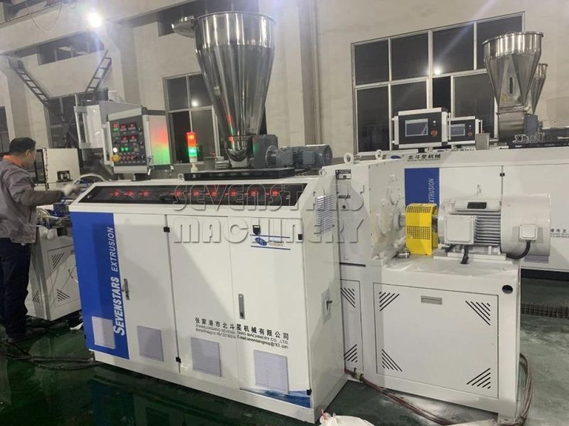 High Quality Plastic Trunking Extrusion Line PVC WPC Profile Machine