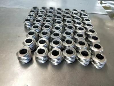 Screw and Barrel Zsk76-Mv Wooden Plastic Extruder Machine