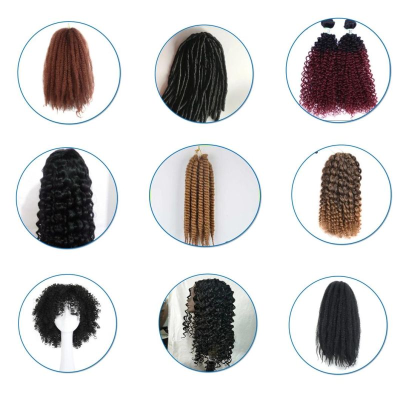 Plastic PBT/PP/Pet Synthetic Hair/Human Hair/Wig Filament Extrusion Making Machine Production Line