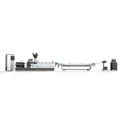 PE EVA Twin Screw Water Ring Filing Pelletizing Extruder Machine