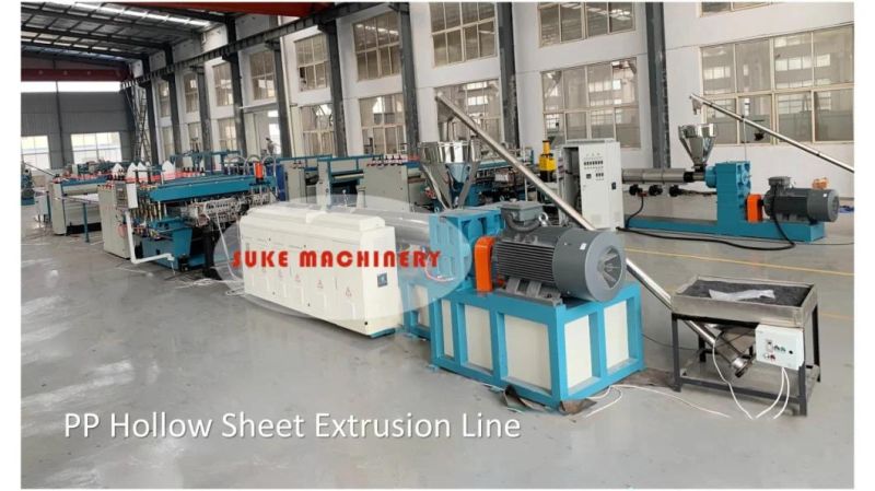 PP Hollow Sheet Making Machine Plastic Building Formwork/ Template Board Production Line
