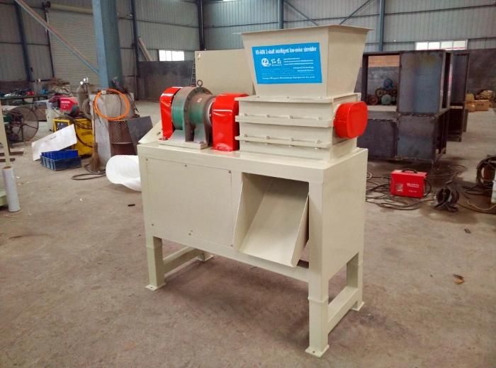 Intelligent Two Shaft Waste Plastic Recycling Crusher Machine