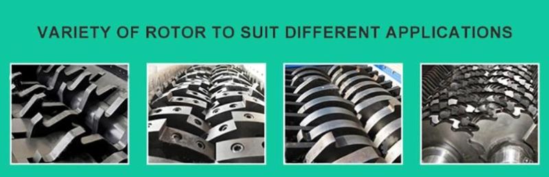 Double Shaft Shredding Machine Rubber Foam Car Shredding Machine