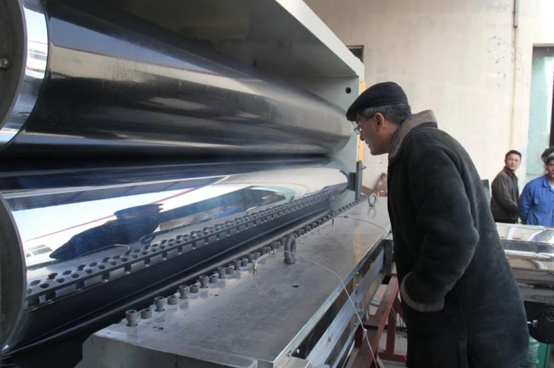 Plastic PE Sheet Geomembrane Calendar Extrusion Machinery