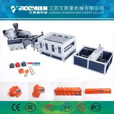 Plastic PVC Wave Roofing Tiles/Plate/Sheet Production Line