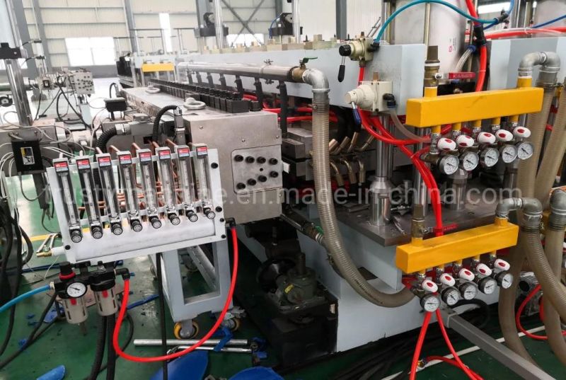 Qingdao PC PP PE Plastic Hollow Plate/Board Extrusion Line/Production Machine