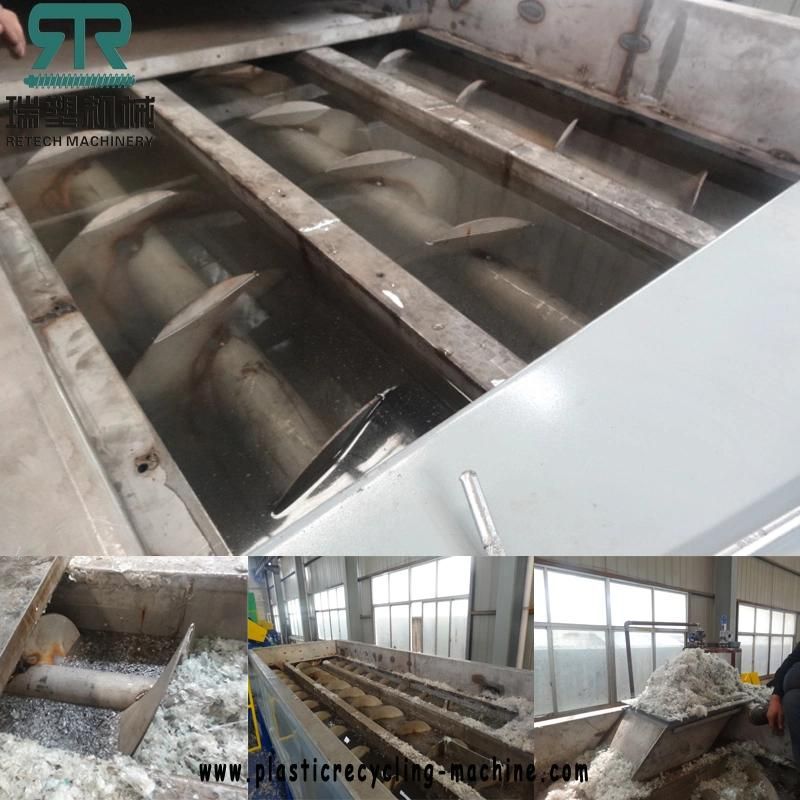 PE Polyethylene (HDPE, LDPE, LLDPE) PP Polypropylene Flexible Packaging Material (BOPP, OPP) , Pet Film, Printed Non-Printed One-Step Plastic Recycling Machine