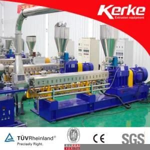 PVA+Corn Starch Biodegradable Plastic Pelletizing Extruder Machine with Air Cooling