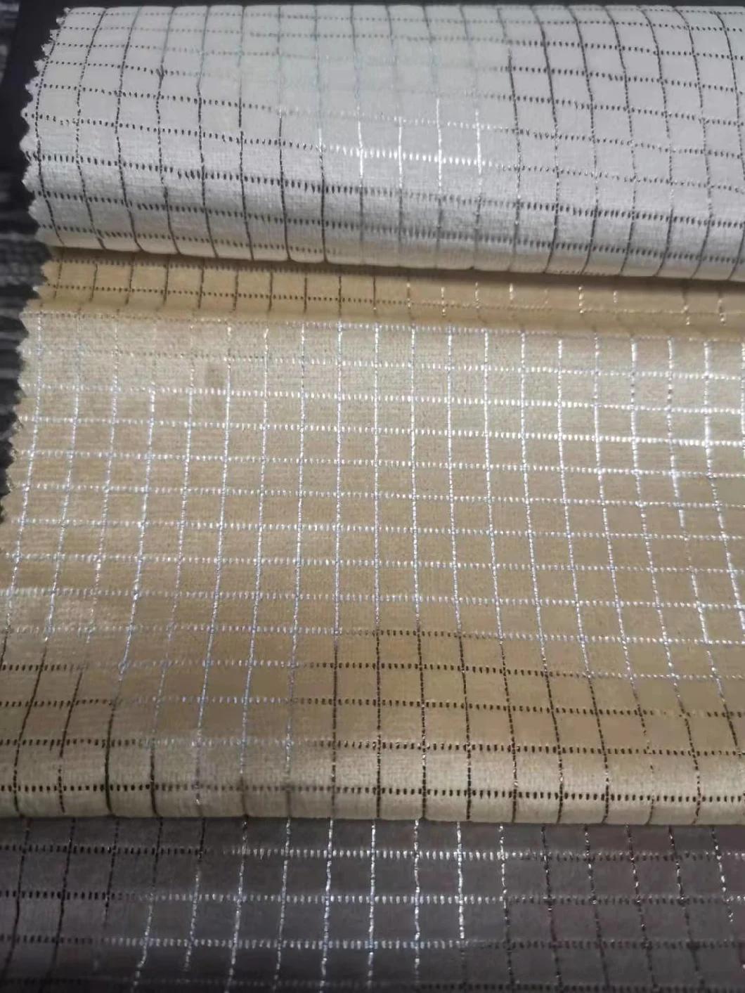 Dutch Velvet Bronzing Craft Sofa Fabric