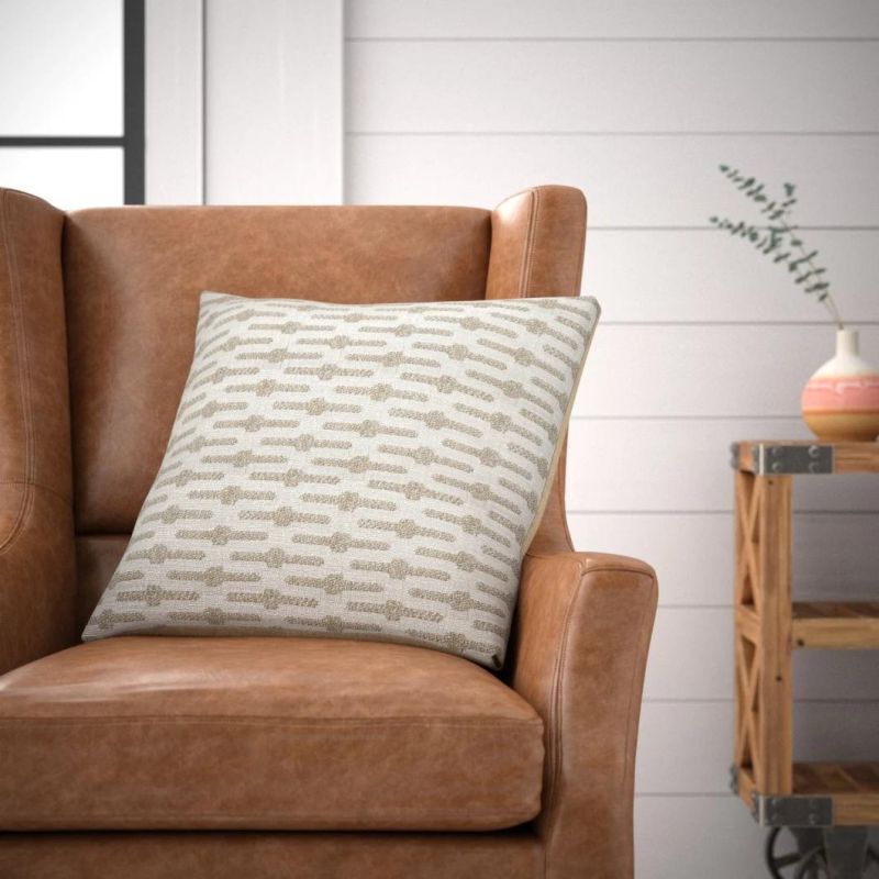 Fashion Classical Jacquard Design Soft Cushion on Sofa