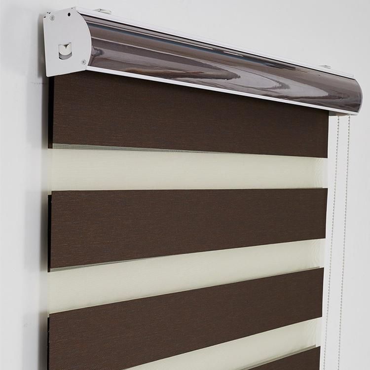 Double Layer Window Manual Chain Zebra Blinds