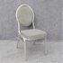 Yc-Zg47 Chinese Manufacturer Round Back Stacking Fabric Dining Chairs