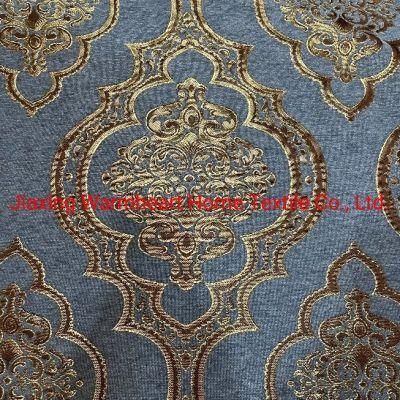Polyester Chenille Jacquard Upholstery Fabric Sofa Fabrics Furniture Fabric Waistcoat Fabric (JAC006)