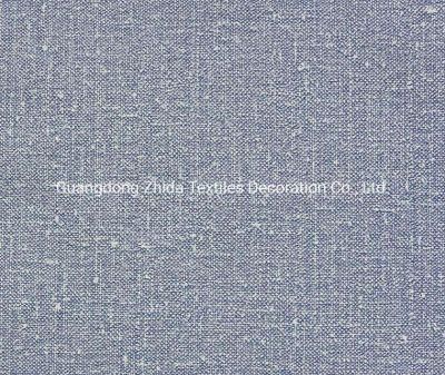 Home Textiles Fashion Linen Style Nanometre Velvet Upholstery Decorative Fabric