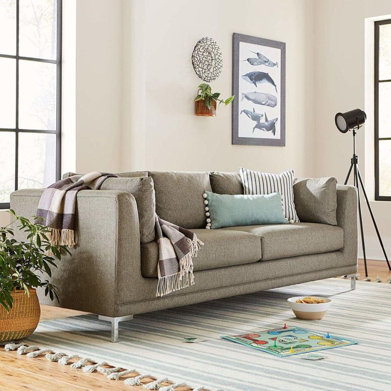 Fashion Europe Jacquard Design Soft Cushion on Sofa 100% Cotton Linen Fabric Chair Cushion Pillow Case