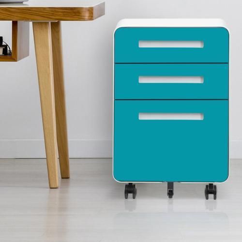 3 Drawer Movable File Cabinet