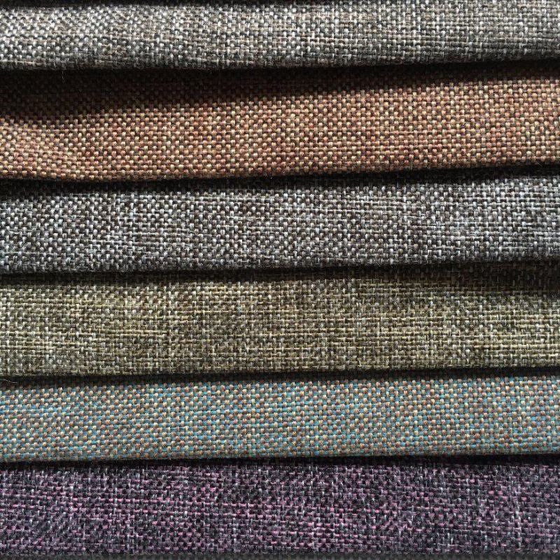 Two Tones Yarn Woven Sofa Fabric with Cheap Price for MID East Market (270)