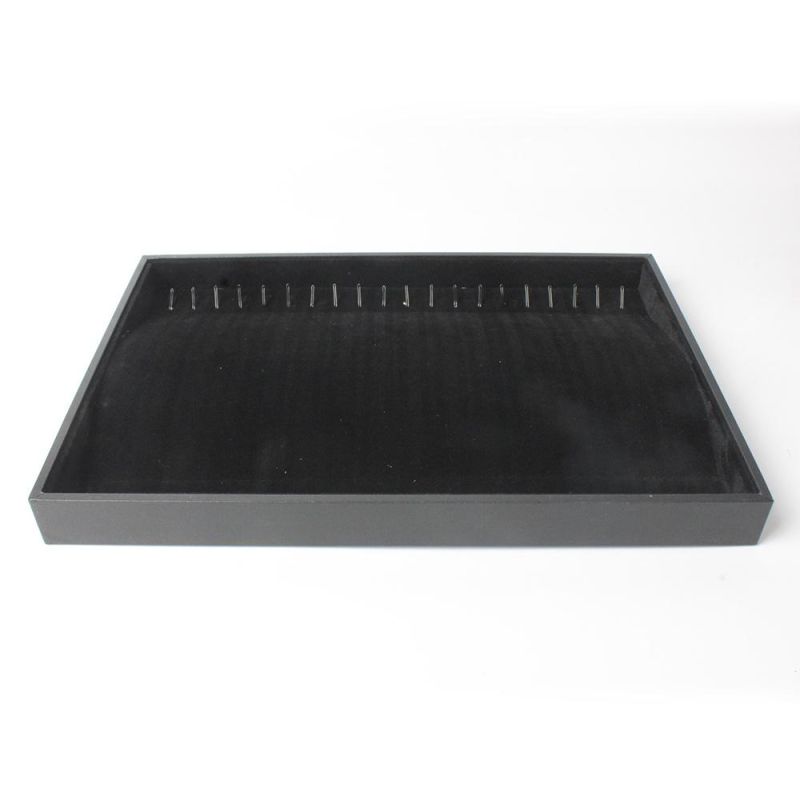 67033 Velvet Jewelry Stand, Display Rack, Vevlet Tray