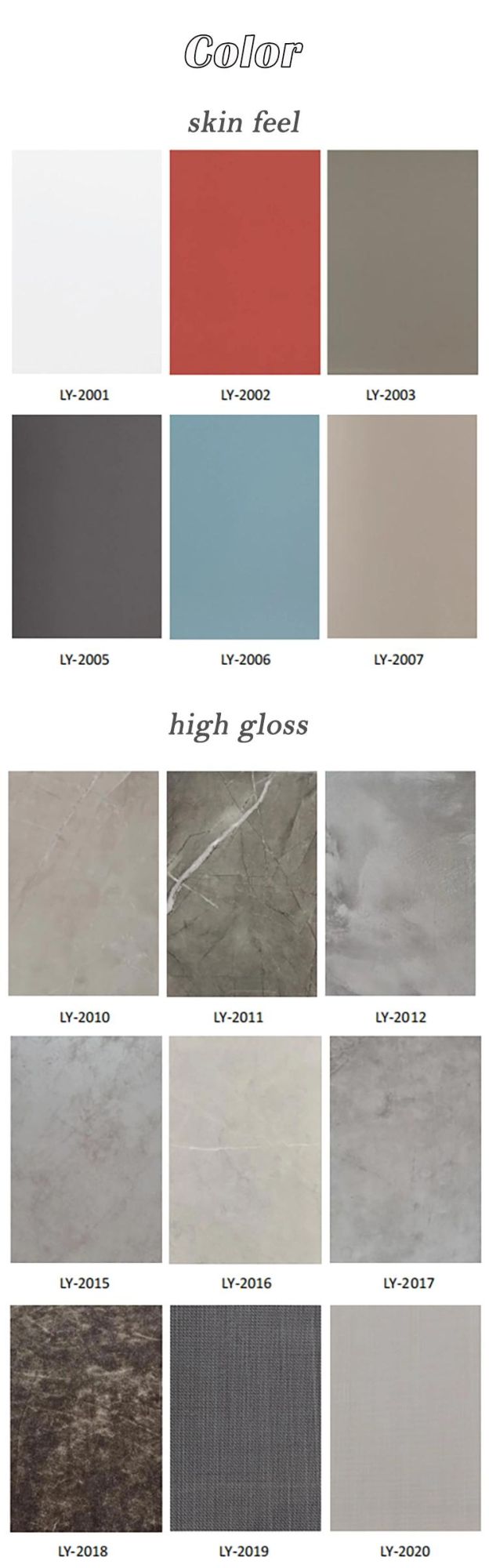 White Faced Melamine MDF 6mm White Melamine Faced MDF Board