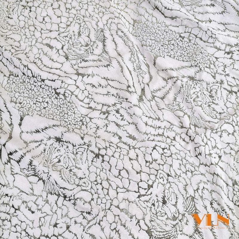 2021 Hot Sale 100% Polyester Holland Italy Velvet with Design Foil Bronzing Upholstery Home Textile Furniture Sofa Curtain Fabric