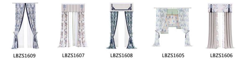 New Design High End Professional Wholesale Curtains for The Living Room Curtain Jacquard Fabric Curtain
