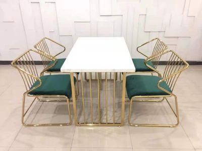 Velvet Low Price Home Furniture Asian Indoor Dining Chairs