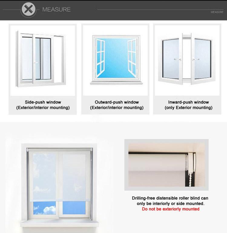 Guangzhou OEM Wholesale Top Sale Easy to Install Patio Waterproof Outdoor Roller Blinds
