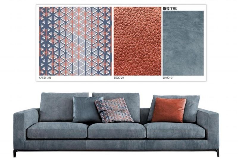 Textile Buffalo Leather Suede Upholstery Furniture Fabric