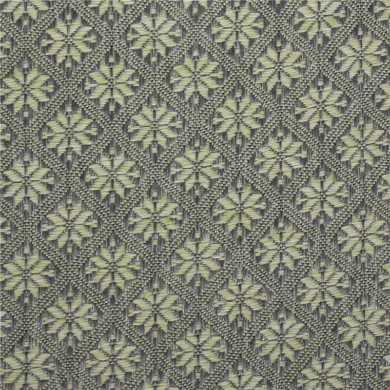 Hotel Sofa Material Fashion Small Grid Upholstery Furniture Fabric