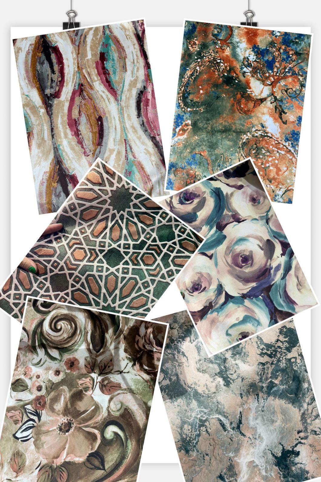 High Density Jacquard Woven Fabric for Furniture Upholstery Fabric Ready Goods (JAC05.)