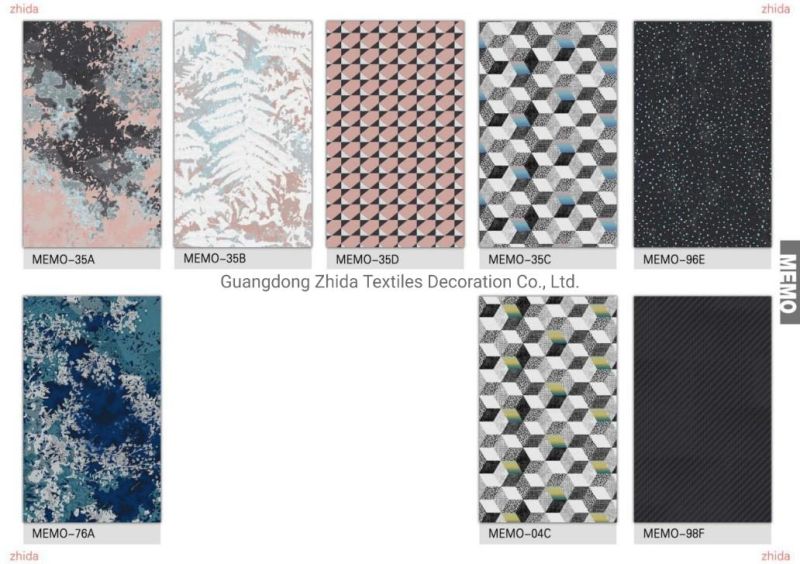 Zhida Textile Yarn Dyed Abstract Geometry Upholstery Sofa Fabric