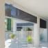 Waterproof Zipped Screen Roller External Shutter Shades Outdoor Motorized Pergola Blinds
