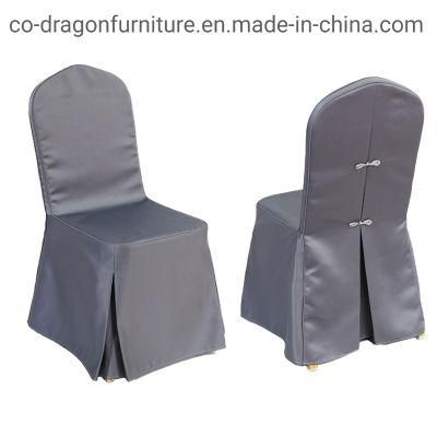 Fashion Chinese Wholesale Dining Furniture Steel Wedding Chair with Fabric