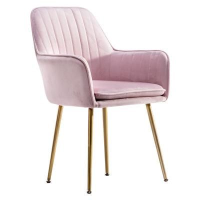 Italian Manicure Makeup Lady Living Room Furniture Velvet Chair