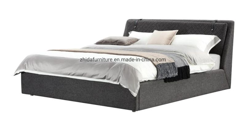 Modern Home Hotel Bedroom Furniture Set Double Bed