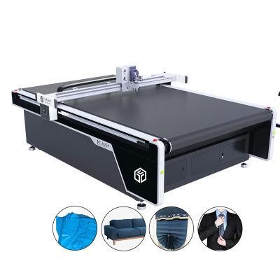 15% off Yuchen Felt Roller Blinds Sofa Cover/Seat Covers Fabric Carpet Automatic 1625 Oscillating Knife Cutter Cutting Machine