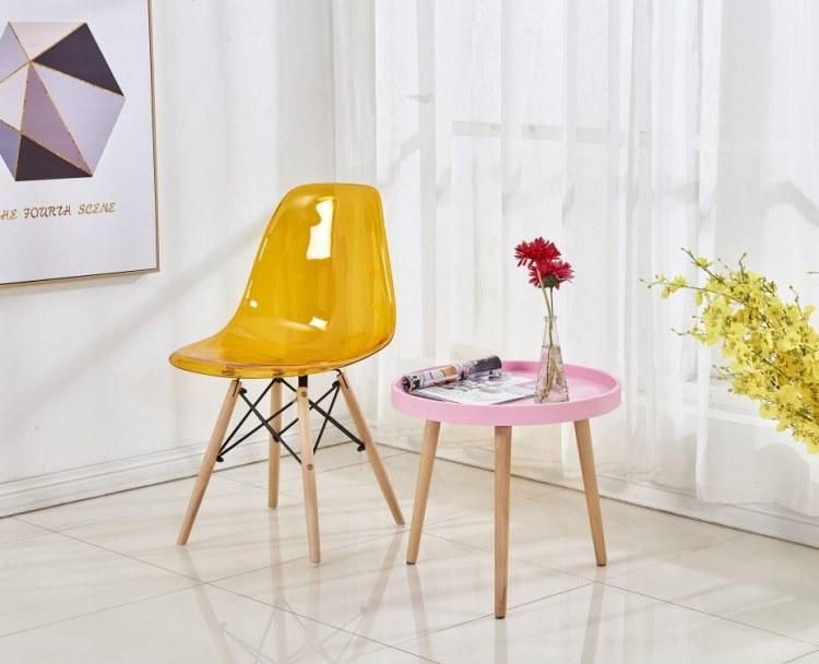 Latest Design Wooden Leg Leisure Tea Table Home and Hotel Customized Nordic Side Coffee Table