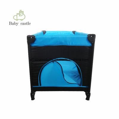 Cheaper 120*60*78cm Baby Play Yard Baby Playpen Baby Bed Sleeping Crib with En716 Certificate