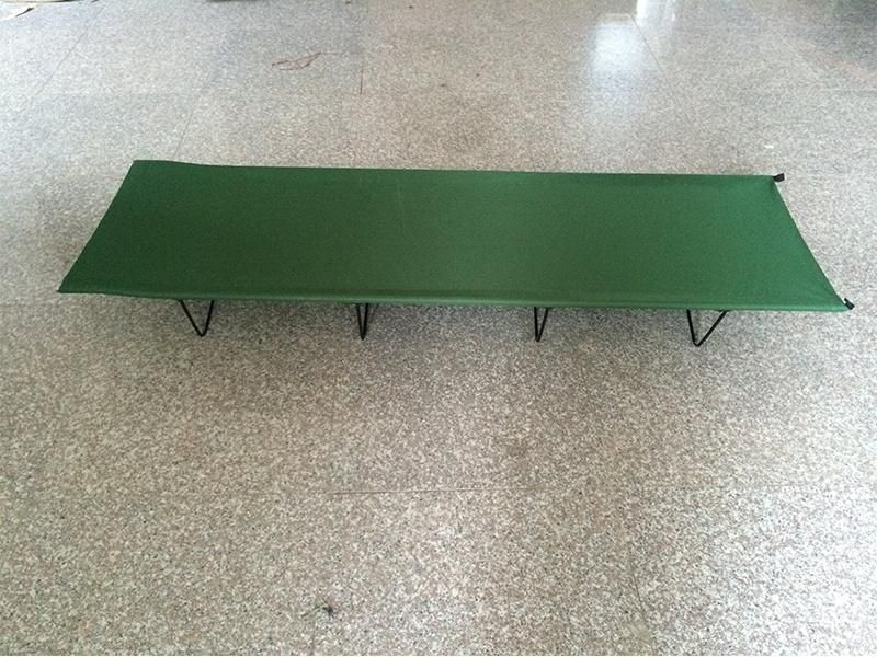 CL2A-AB03 Hawks Aluminum Adult Heavy Duty Folding Camping Cot Portable Lightweight Outdoor Sleeping Bed with Carrying Bag