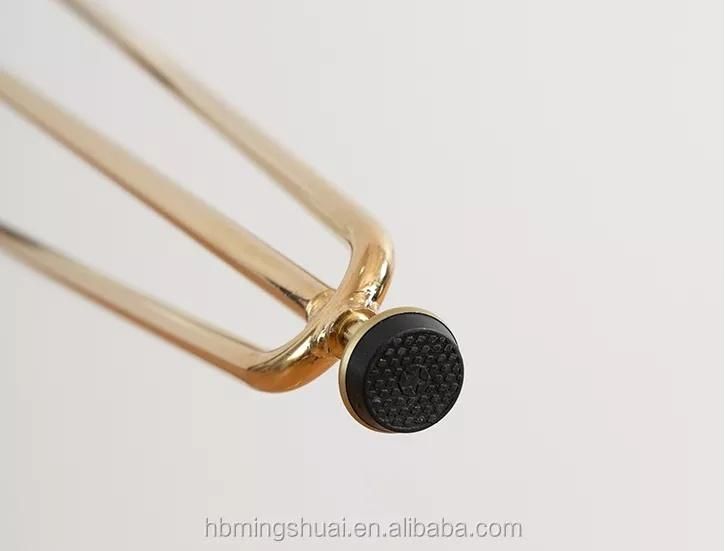 Hot Gold Rebar Leg Plastic Table Nordic Casual Coffee Table Luxury Cheap Dining Table and Chair Made in China