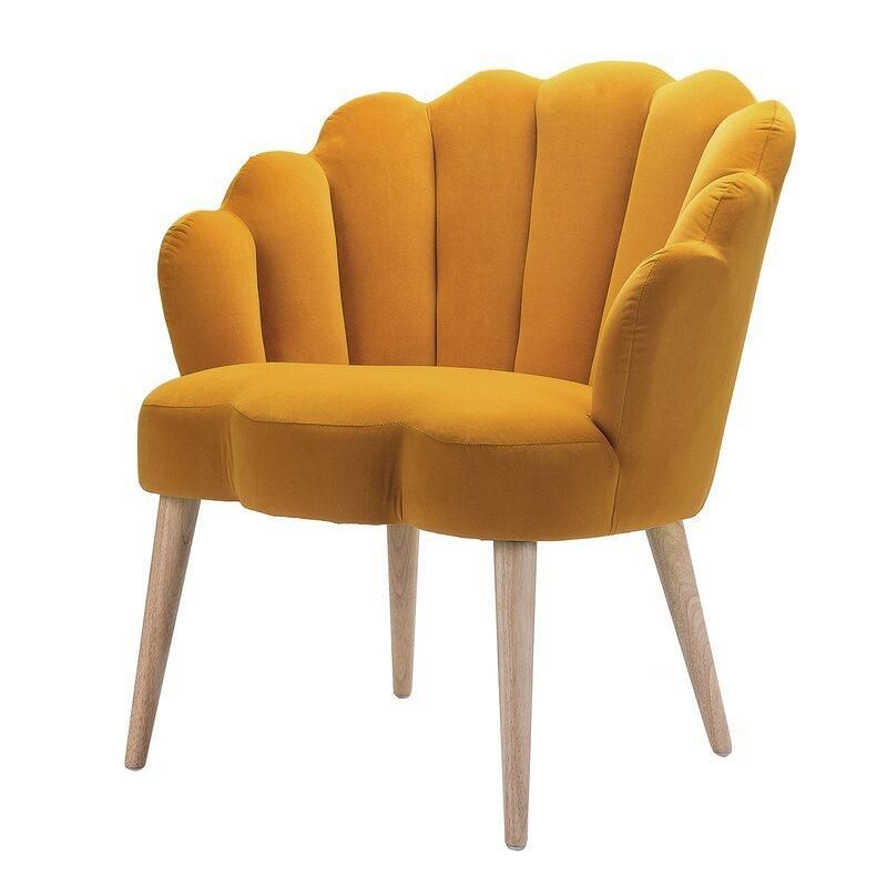 Nordic Style Home Furniture Soft Blue Velvet Chair Modern Restaurant Dining Chair