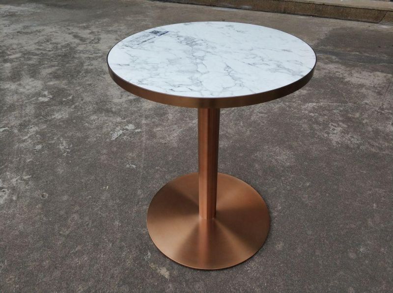 Modern Table with White Marble Top Cheap Wooden Table Top
