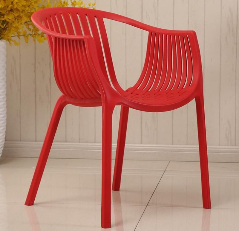 Chaise Restaurant PAS Cher Outdoor Party Tables and Chairs White Vicker Style Plastic Dining Arms Chair