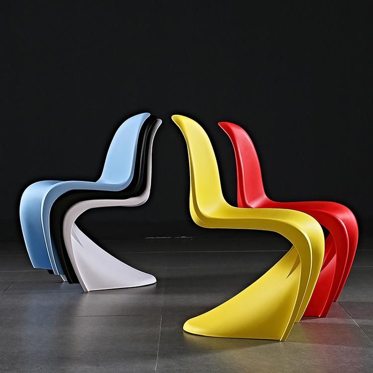 Wholesale Modern Resin Acrylic Plastic Dining Dining Chair Bistro Cafe Restaurant White Acrylic Chair Plastic Chair for Events
